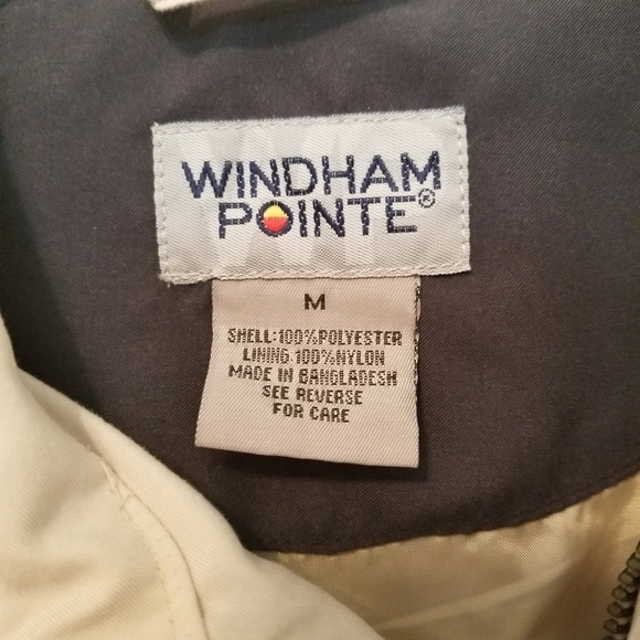 Windham Point Tan Jacket Size M Shell Polyester, Lining Nylon - Picture 4 of 6